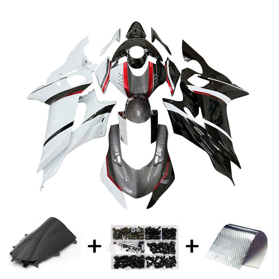 インジェクションフェアリングキット ボディワーク プラスチック ABS ヤマハ YZF-R6 2017-2023 に適合