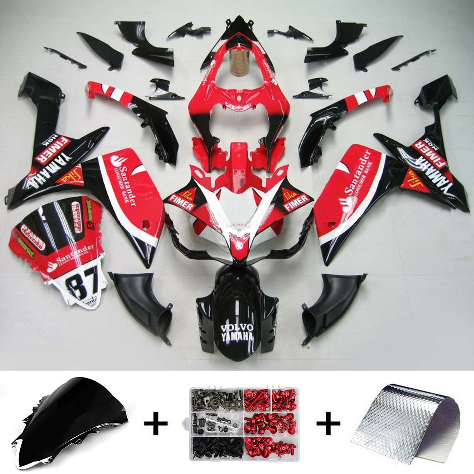 2007-2008 ヤマハ YZF 1000 R1 インジェクションフェアリングキット ボディワーク プラスチック ABS #118