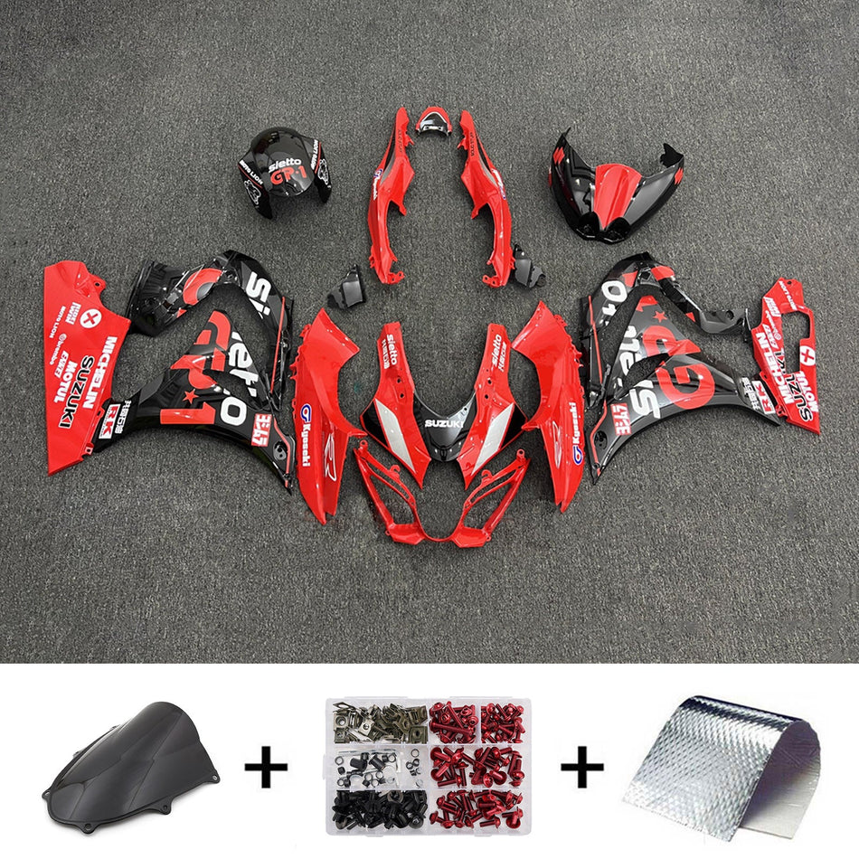 スズキ GSXR1000 2017-2025 K17用 インジェクションフェアリングキット ボディワーク プラスチック ABS