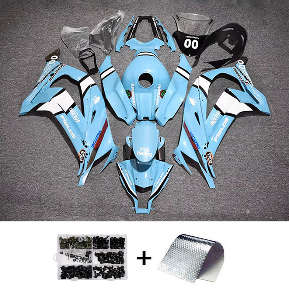 インジェクションフェアリングキット ボディワーク プラスチック ABS カワサキ ZX10R 2011-2015 に適合