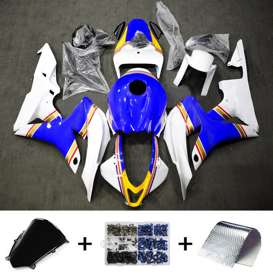 ホンダ CBR600RR 2007-2008 F5 用 ABS樹脂製インジェクションフェアリングキット