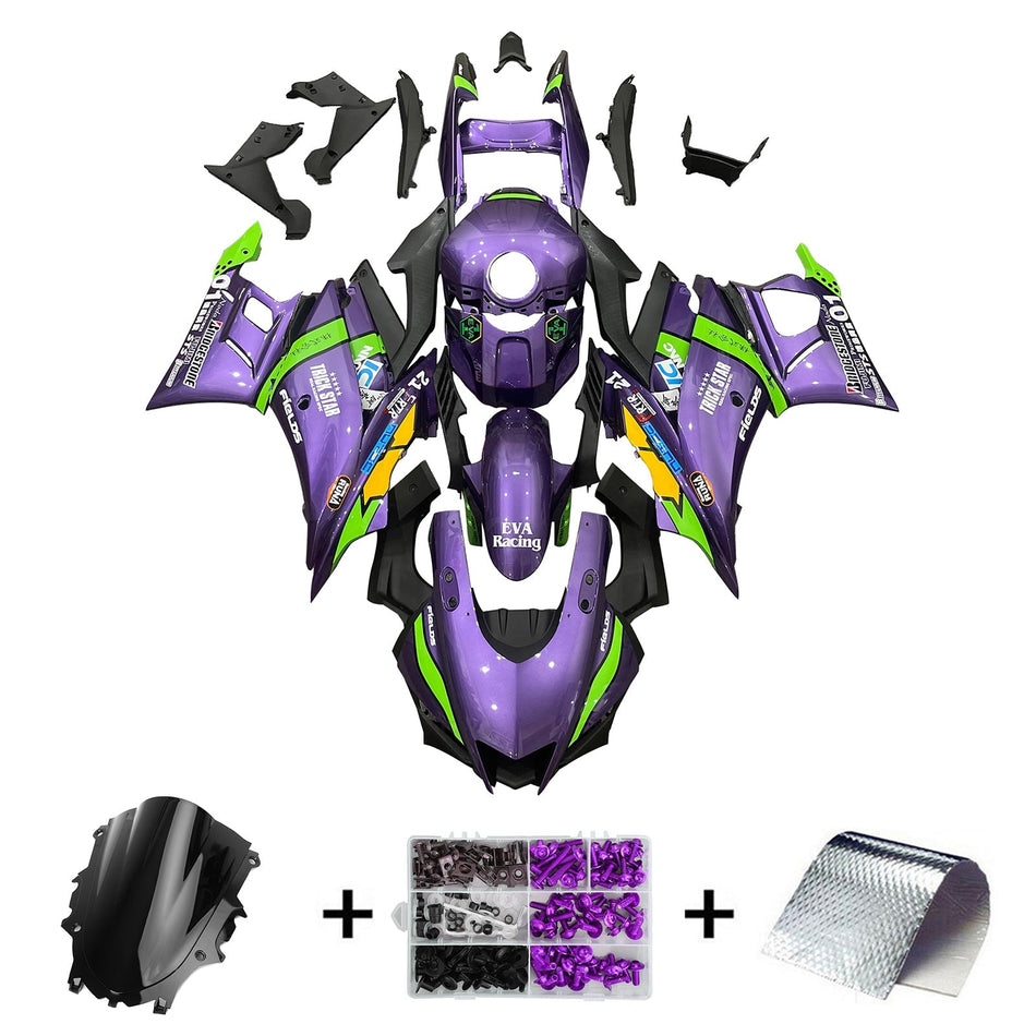2019-2021 ヤマハ YZF-R3 R25 フェアリングキット ボディワーク プラスチック ABS