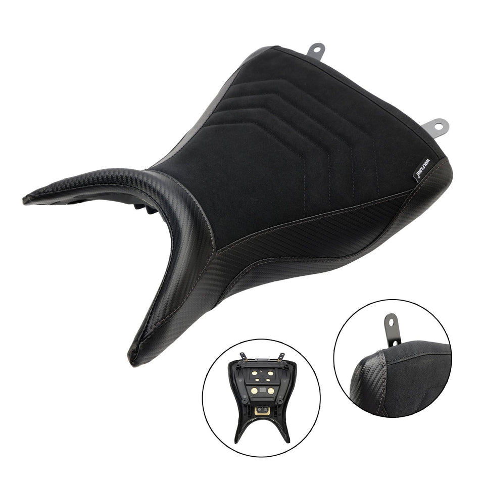 2015-2023 ヤマハ MT-03 YZF-R3 フロントドライバー レイダーシート ピリオンサドル ブラック