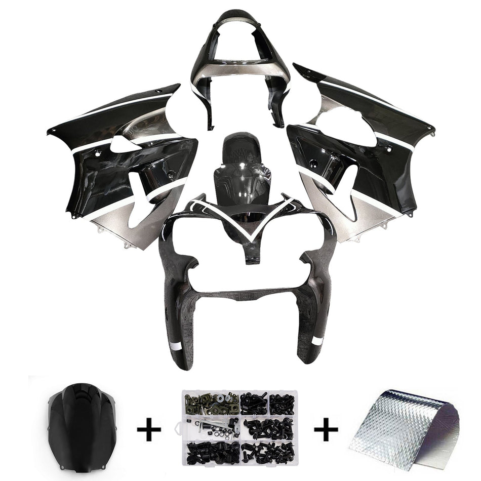 カワサキ ZX6R 636 2000-2002 ZZR600 2005-2008 用インジェクションフェアリングキット ボディワーク