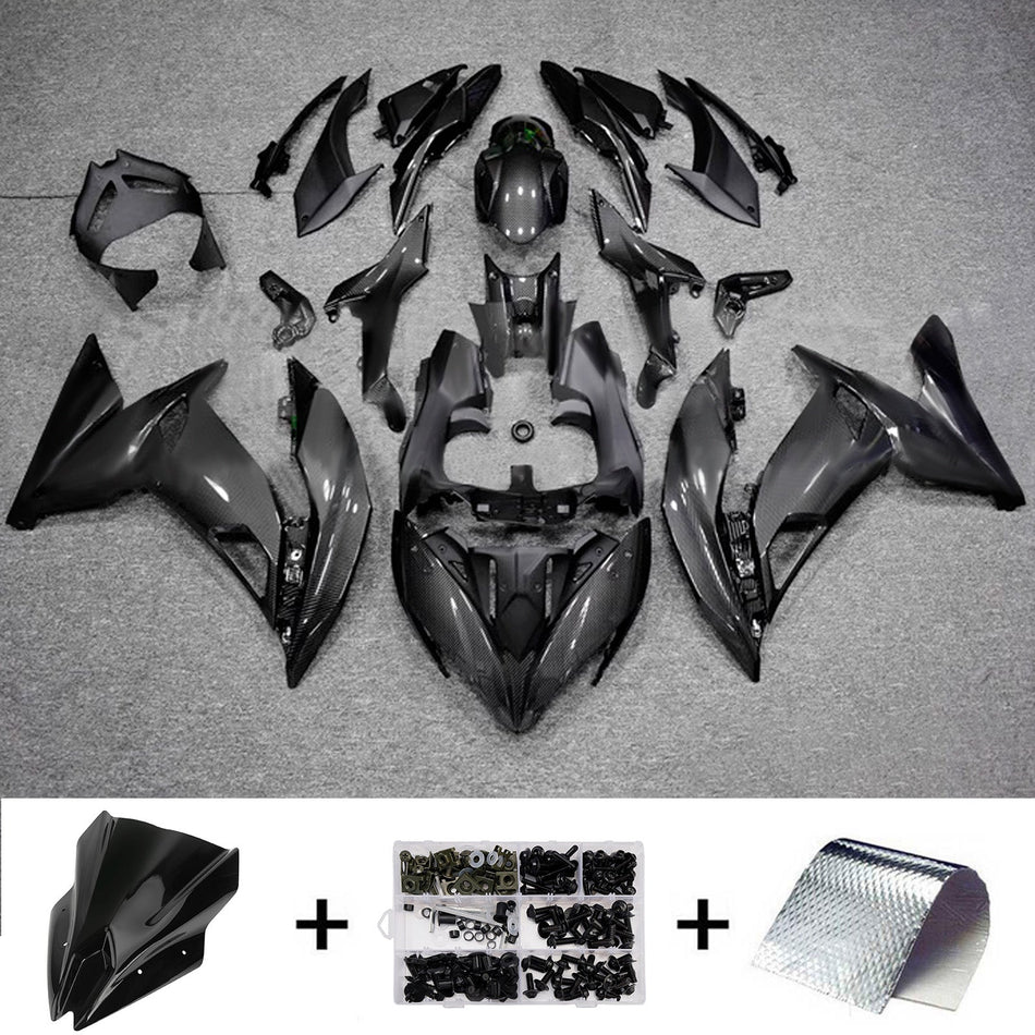 インジェクションフェアリングキット ボディワーク プラスチック ABS カワサキ ER-6F Ninja650R 2017-2019 に適合