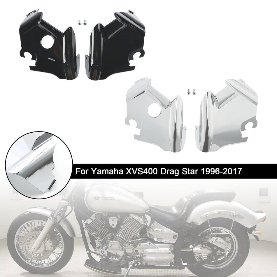 1997-2003 ヤマハ XVS650 ドラッグスター V-スター 650 カスタムクラシック ヤマハ XVS400 ドラッグスター フォークフレーム ネックカバー