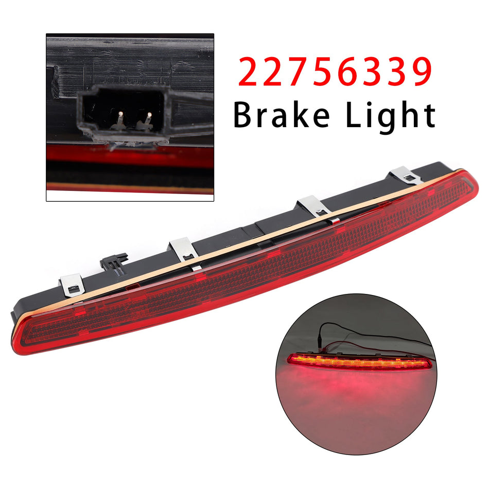 ボクスホール/オペル インシグニア A Mk1 2013-17 フェイスリフト用リアハイマウントストップランプ（レッド）