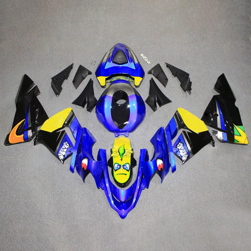 2004-2005 カワサキ ZX10R フェアリングキット ボディワーク プラスチック ABS#131