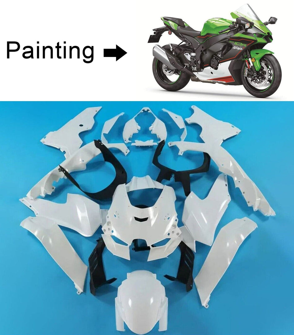 2021-2024 カワサキ ZX-10R ZX10R アモトパーツ インジェクションフェアリングキット ボディワーク ABS #101