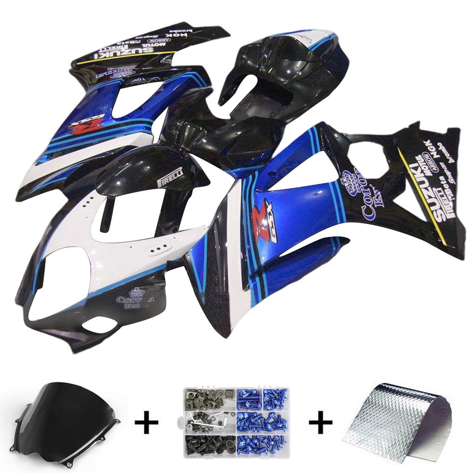 2007-2008 スズキ GSXR1000 K7 フェアリングキット ボディワーク プラスチック ABS