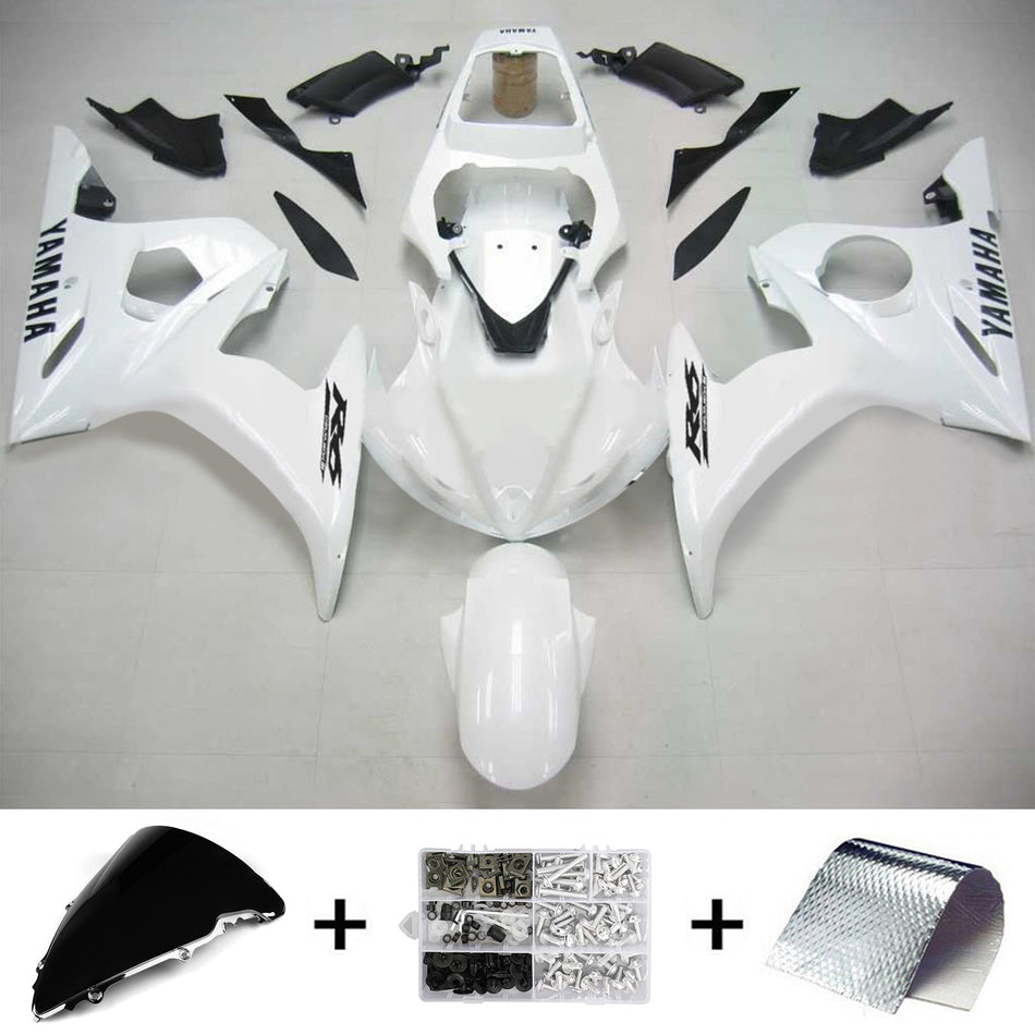 2003-2004 ヤマハ YZF 600 R6 2006-2009 R6S Amotopart インジェクションフェアリングキット ボディワーク プラスチック ABS #103