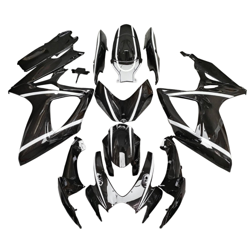 スズキ GSXR 600/750 2006-2007 K6 用 インジェクションフェアリングキット ボディワーク プラスチック ABS