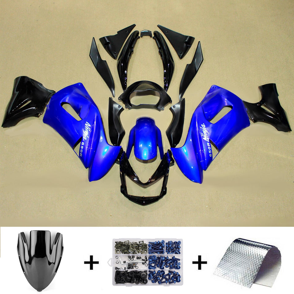カワサキ Ninja650 ER-6F EX650 2006-2008 用 インジェクションフェアリングキット プラスチック