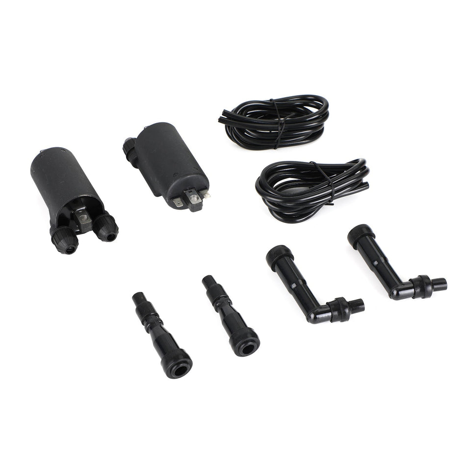 ホンダ CB750C CB750F CB900C CB900F CB1100F イグニッションコイルキャップとワイヤー