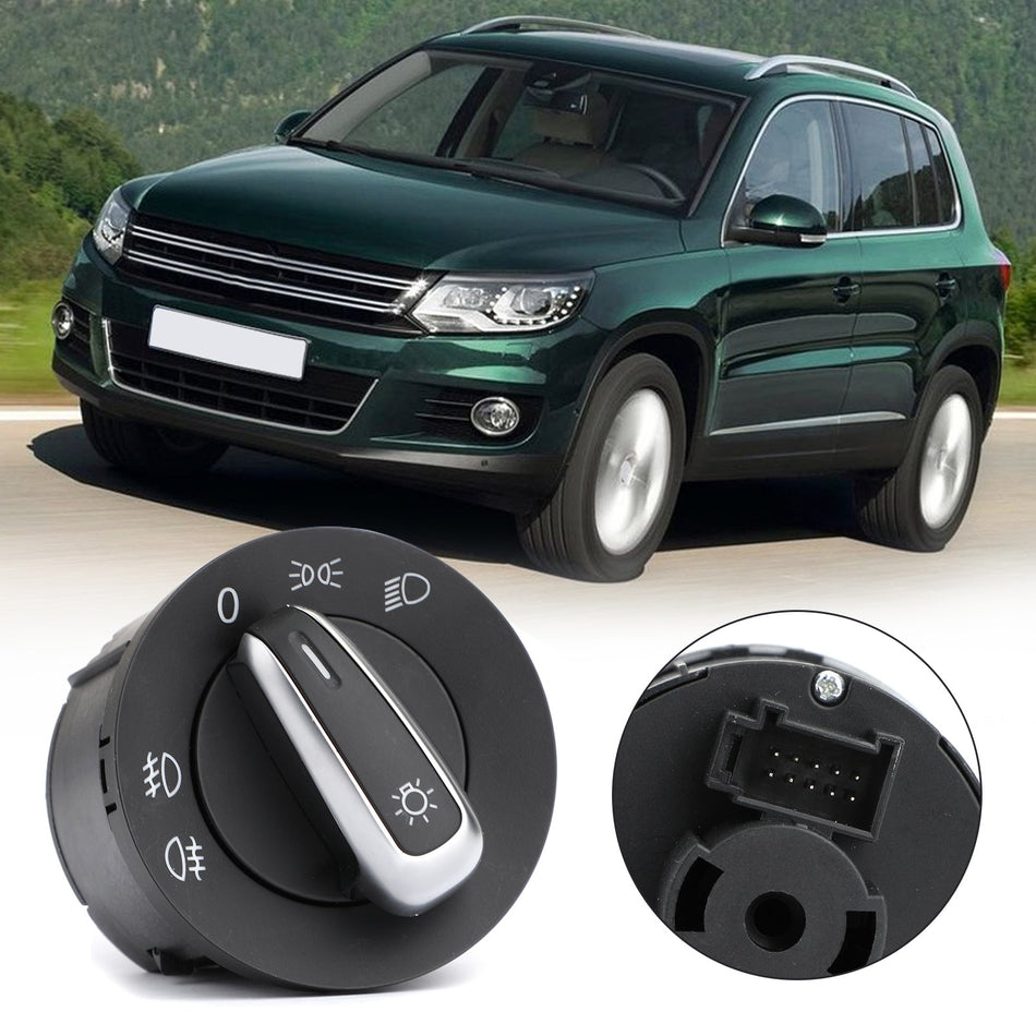2008-2012 VW ゴルフ MK6 ヘッドライト &amp; フォグランプスイッチ 3C8941431C