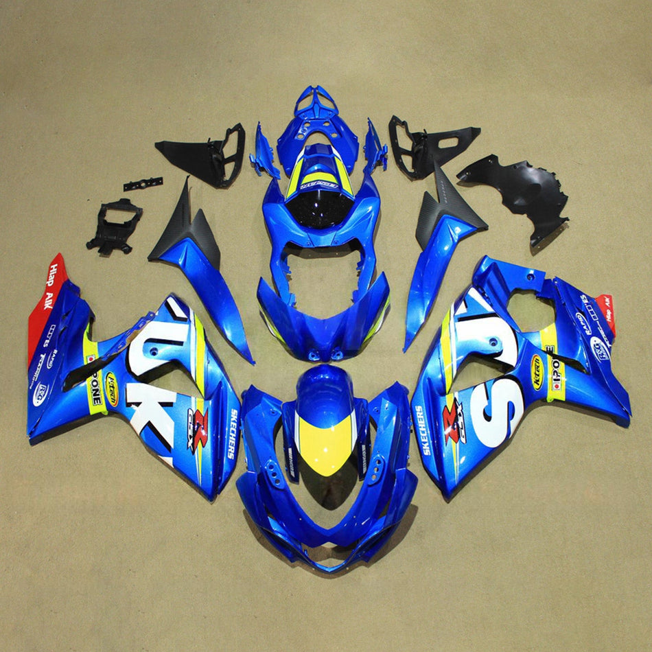 スズキ GSXR1000 2009-2016 K9用 インジェクションフェアリングキット ボディワーク プラスチック ABS