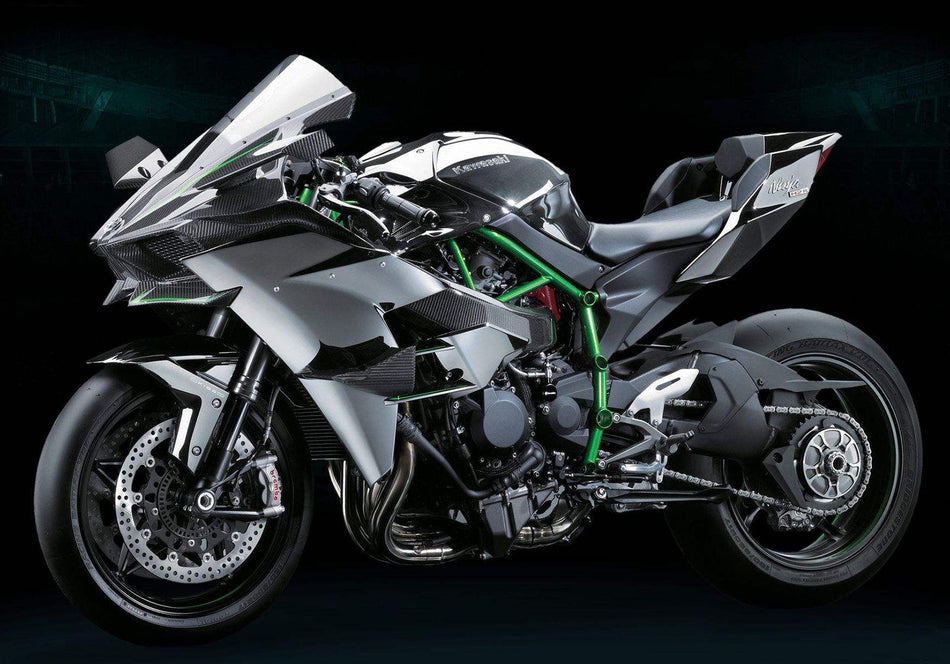 2015-2022 カワサキ Ninja H2 インジェクションフェアリングキット ボディワーク ABS #104