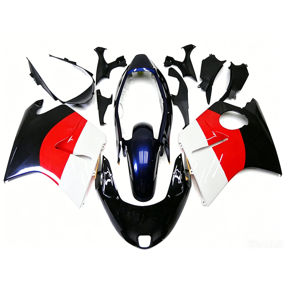 ホンダ CBR1100XX スーパーブラックバード 1996-2007 用 ABS樹脂製インジェクションフェアリングキット
