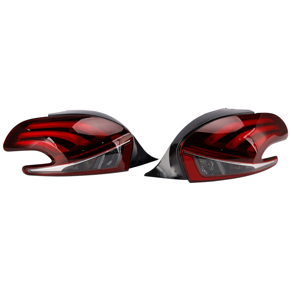 2015-2019年式プジョー208用LEDリア左右テールランプ（フェイスリフトモデル対応）
