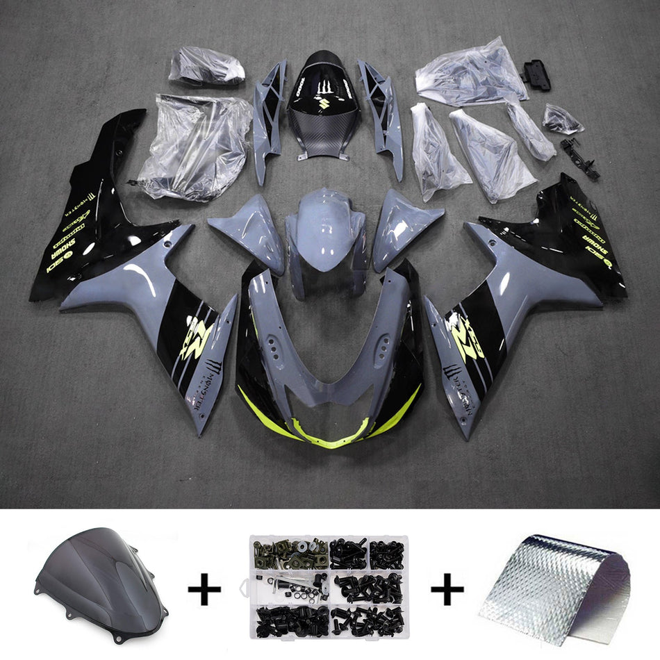 インジェクションフェアリングキット ボディワーク プラスチック ABS スズキ GSXR 600/750 2011-2026 K11用