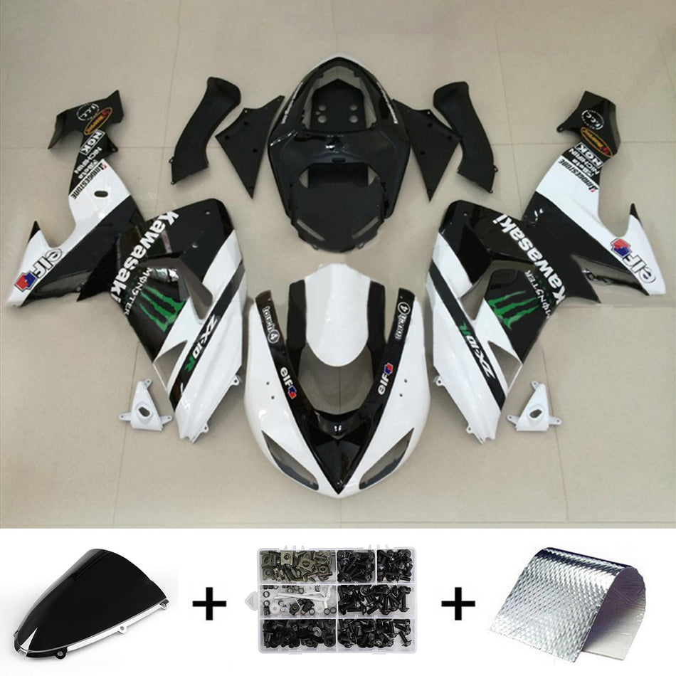 2006-2007 カワサキ ZX10R フェアリングキット ボディワーク プラスチック ABS