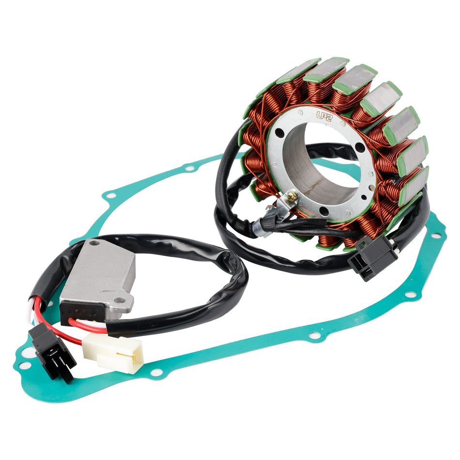 1990-1995 ヤマハ V-Max 1200 Vmax 1200 VMX12 ステーター レギュレーター レクチファイアー &amp; ガスケット 3UF-81410-00