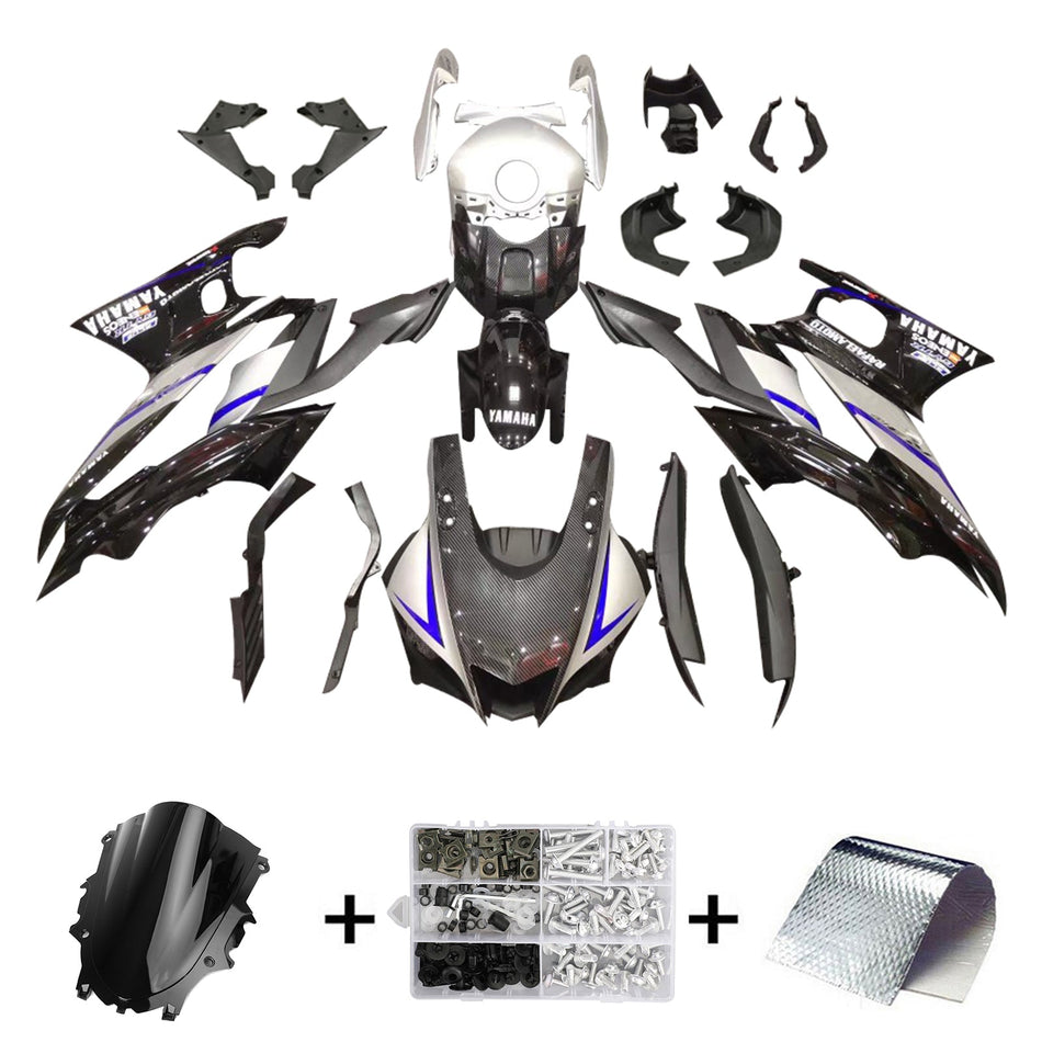 2022-2023 ヤマハ YZF-R3 R25 インジェクションフェアリングキット ボディワーク プラスチック ABS