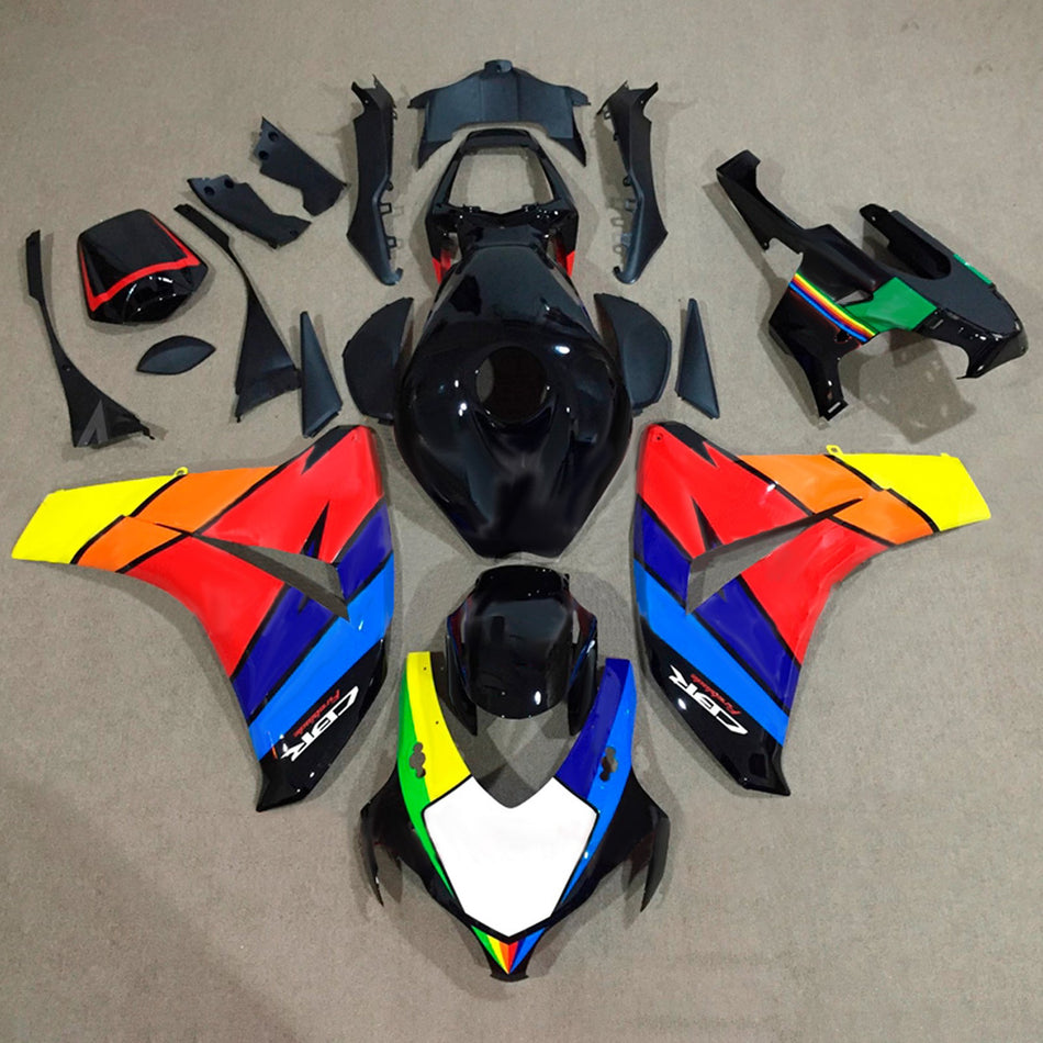 ホンダ CBR1000RR 2008-2011 用射出成形フェアリングキット ボディワーク プラスチック ABS