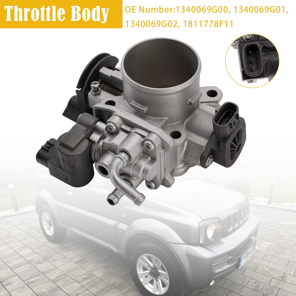 イグニス スロットルボディ 13400-69G00 スズキ ジムニー リアナ &amp; スイフト 1.3L 2000-2012年式用