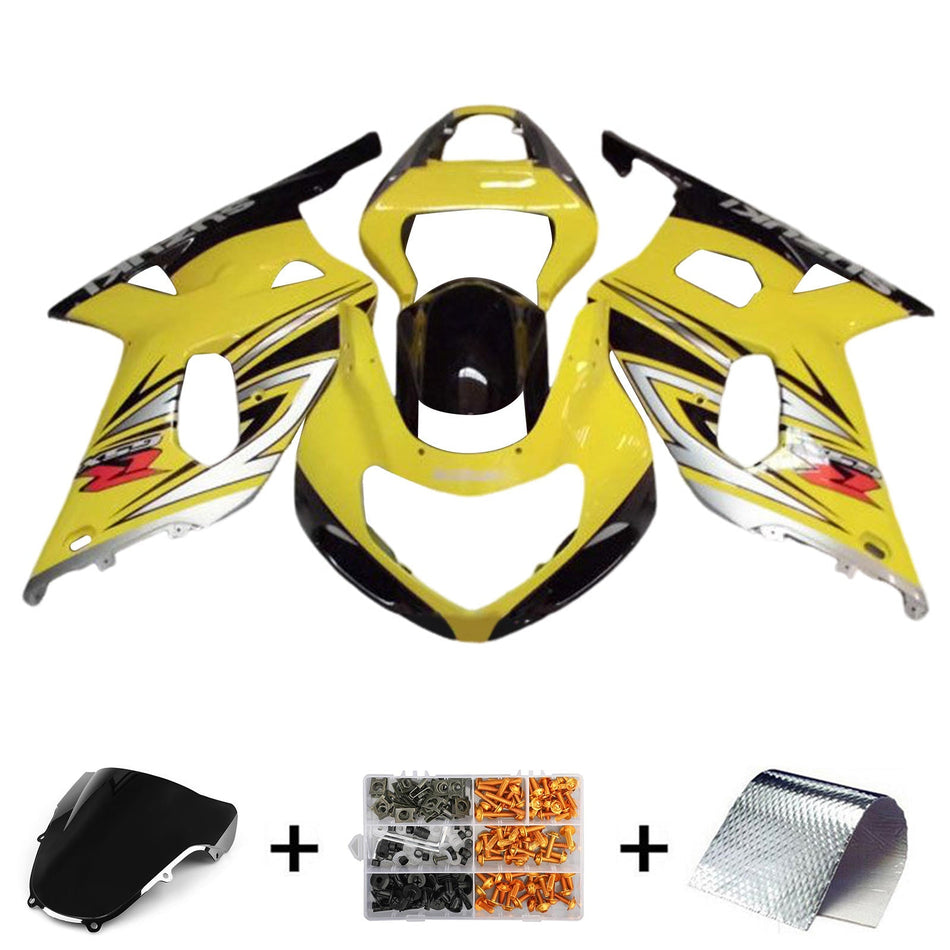 2000-2002 スズキ GSXR1000 K1 K2 フェアリングキット ボディワーク プラスチック ABS