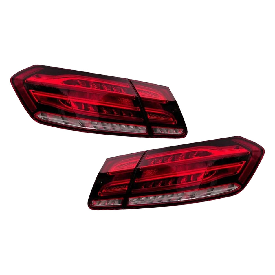 2013-2015 メルセデス・ベンツ Eクラス W212 セダン フェイスリフト 4個 LED リアテールライト ブレーキランプ