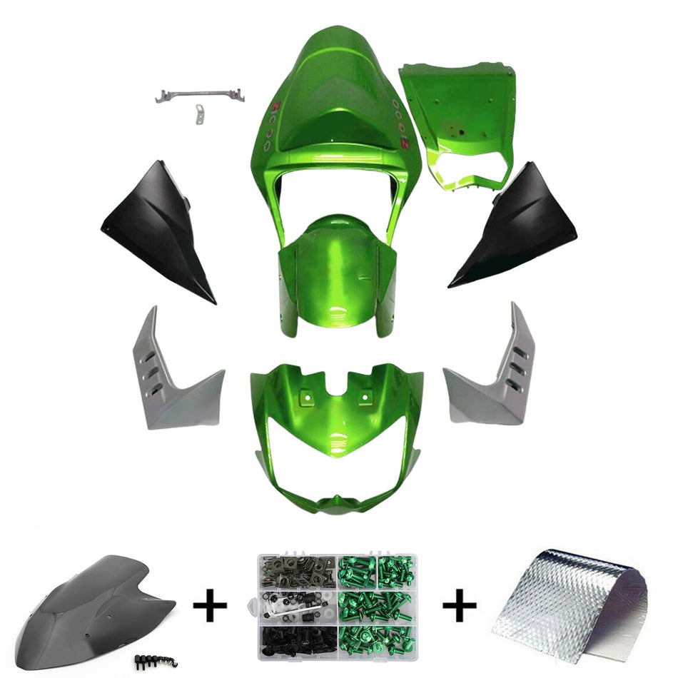 2003-2006 カワサキ Z1000 インジェクションフェアリングキット ボディワーク プラスチック ABS
