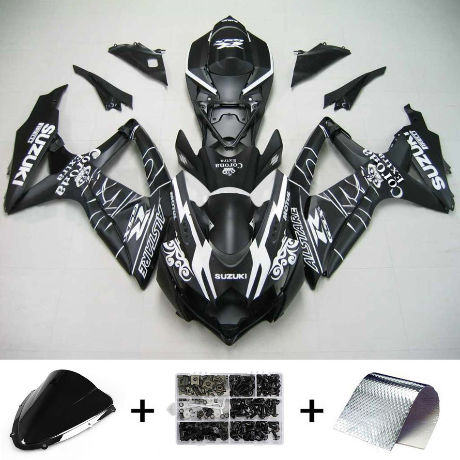 2008-2010 スズキ GSXR 600/750 K8 インジェクションフェアリングキット ボディワーク プラスチック ABS