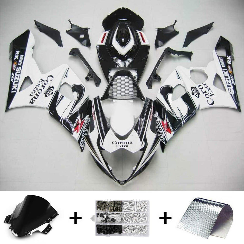 2005-2006 スズキ GSXR1000 K5 Amotopart インジェクションフェアリングキット ボディワーク プラスチック ABS #111