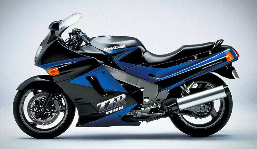 1993-2003 カワサキ ZZR1100 Amotopart インジェクションフェアリングキット ボディワーク プラスチック #105