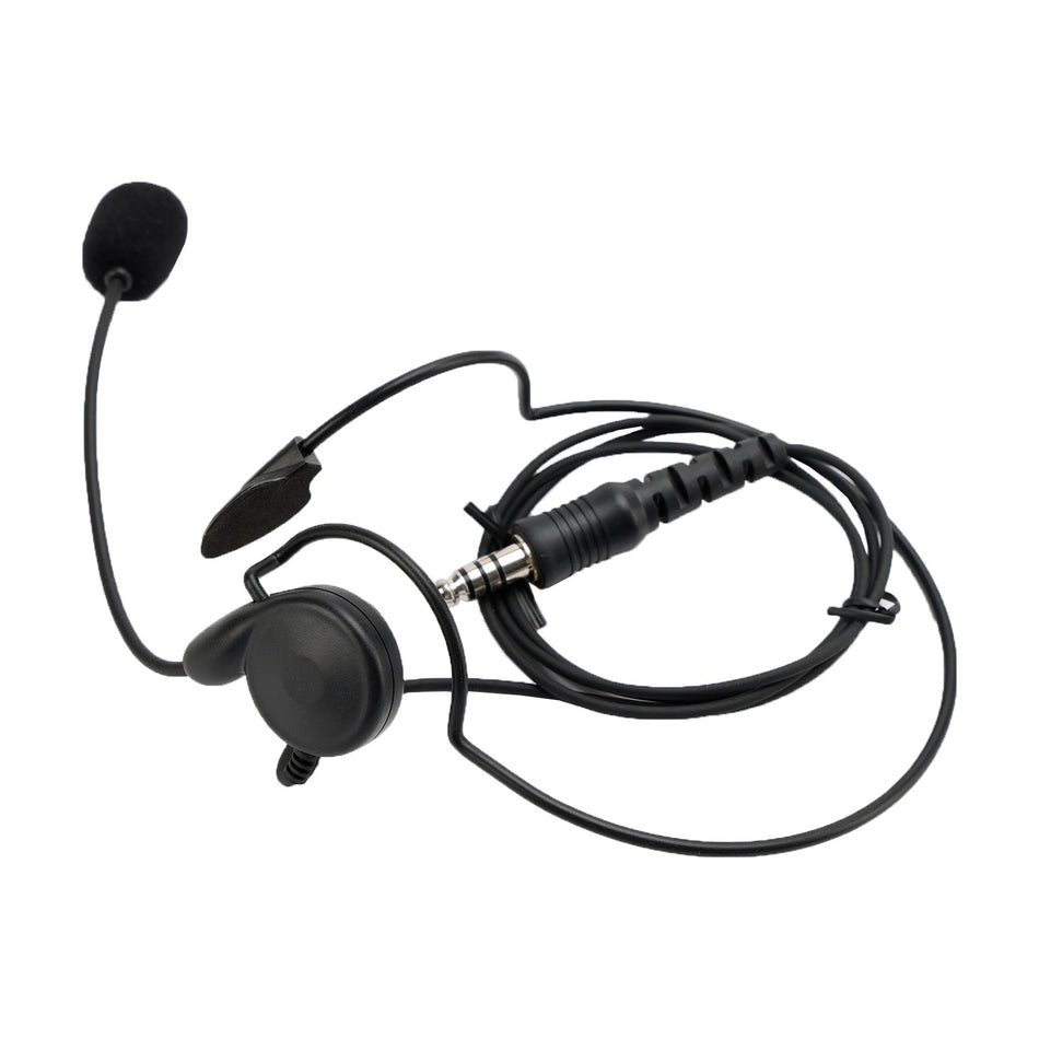 7.1-C7 通常のリアマウント ビッグプラグ タクティカル イヤーフック ヘッドセット イヤホン インイヤー