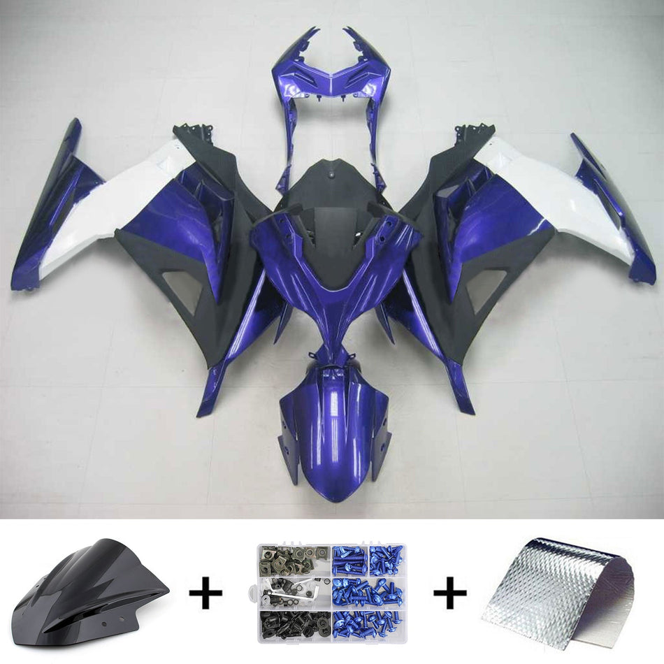 2013-2024 カワサキ EX300/Ninja300 インジェクションフェアリングキット ボディワーク プラスチック ABS