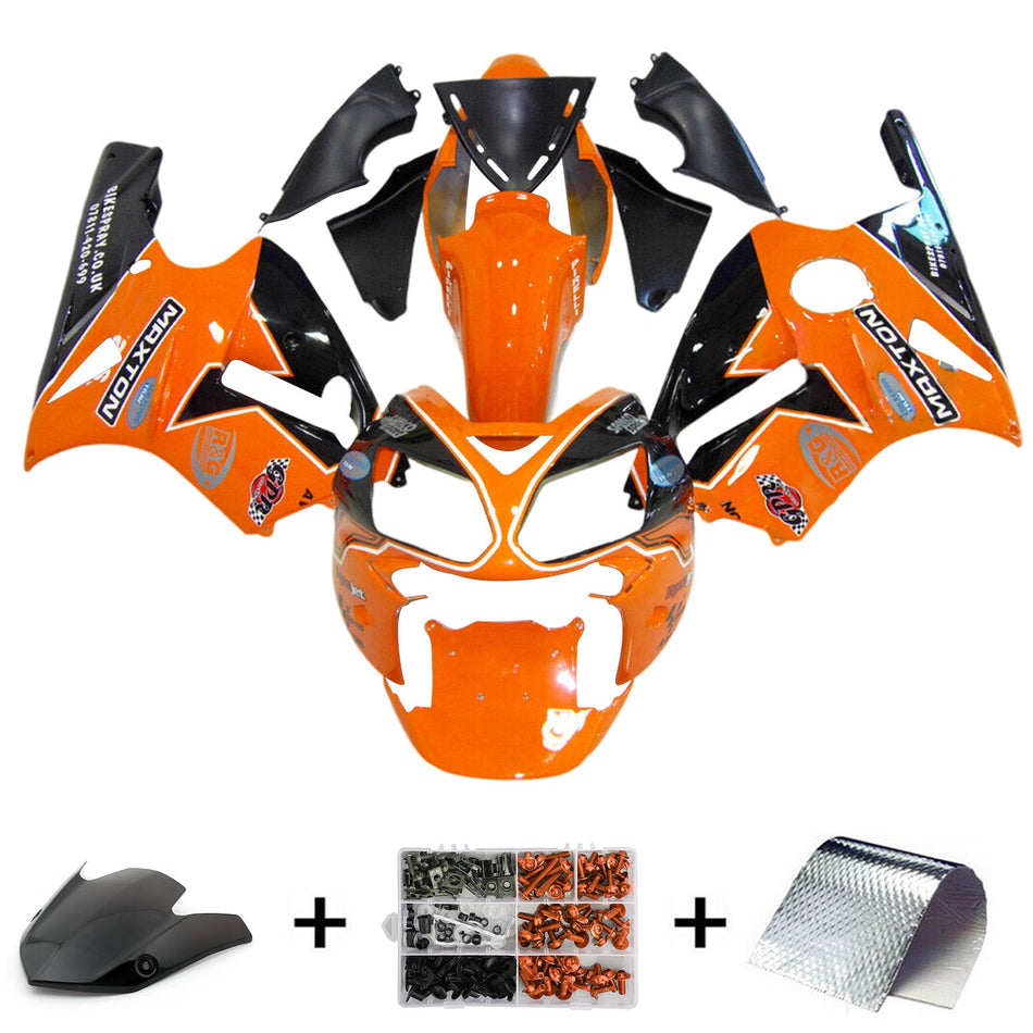 2002-2005 カワサキ ZX12R インジェクションフェアリングキット ボディワーク プラスチック ABS