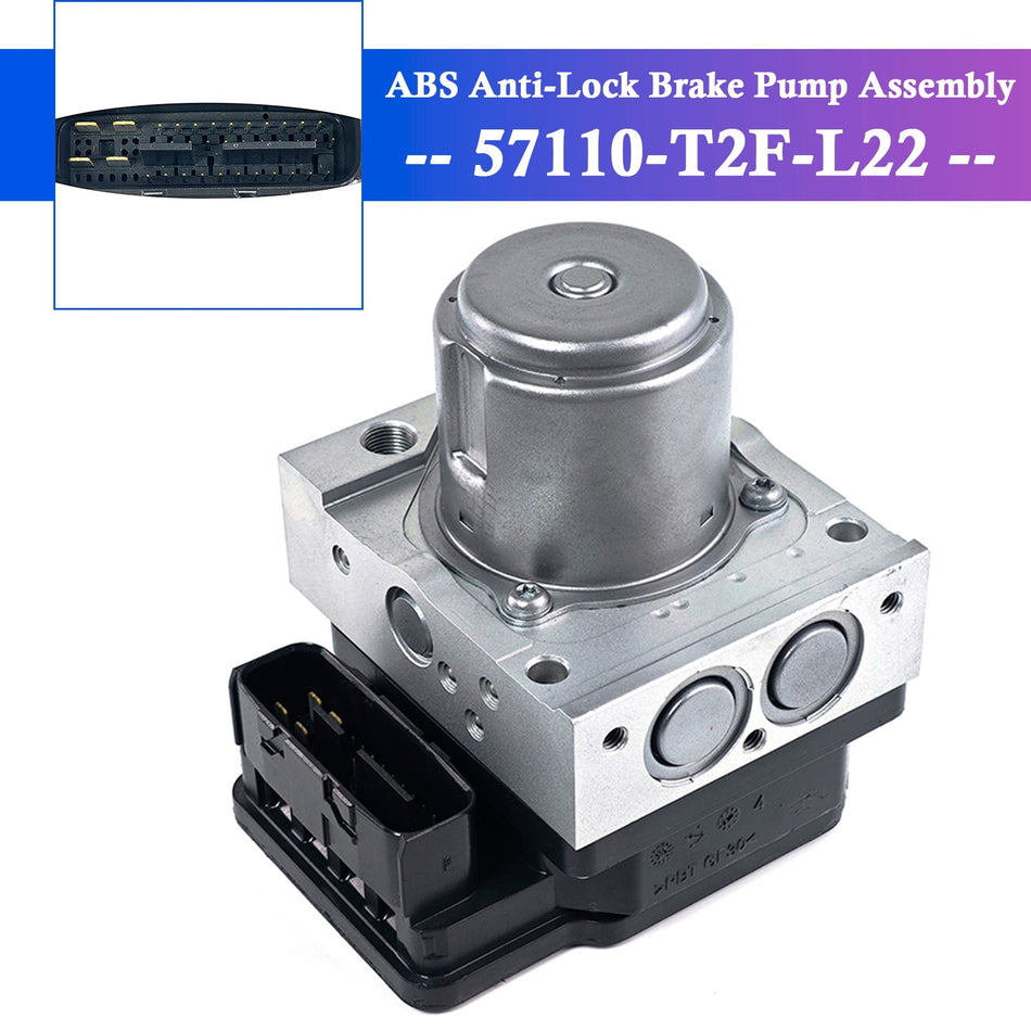 2014 ホンダ アコード スポーツ 2.4L ABS アンチロック ブレーキ ポンプ アセンブリ 57110-T2F-L22