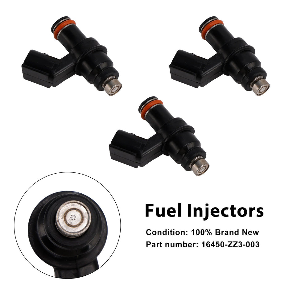 燃料インジェクター ホンダ 1998 60HP BF60A 16450-ZZ3-003 3個