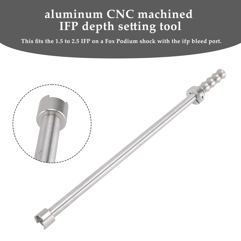 RZR Turbo X3 調整可能なIFP深度設定/取り外しツール Fox Podium 2.0ショック用