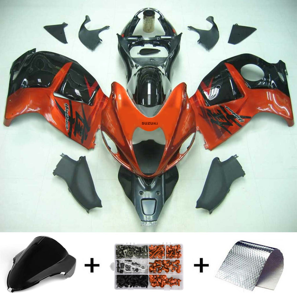 1999-2007 スズキ ハヤブサ GSX1300 アモトパーツ インジェクションフェアリングキット ボディワーク プラスチック ABS #124