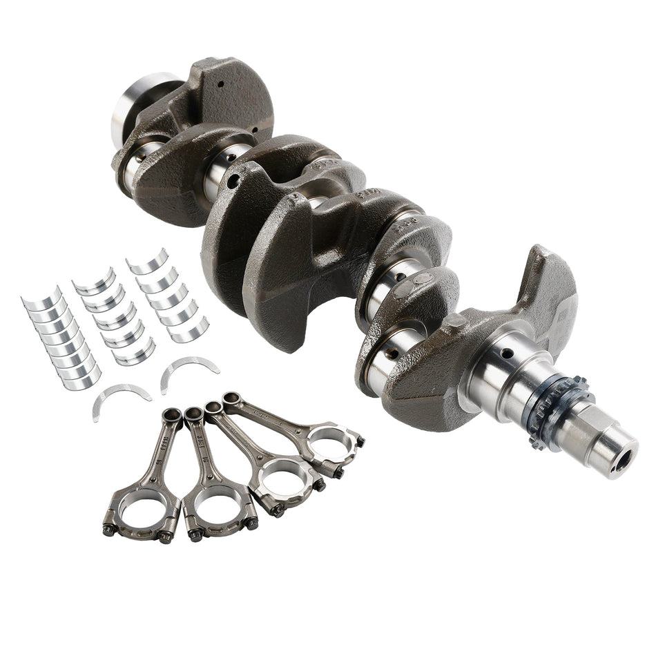 2016-2017 ヒュンダイ アクセント LE ハッチバック 4ドア G4FD クランクシャフト &amp; ロッド &amp; ベアリング 209102BB03