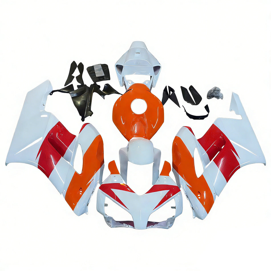 2004-2005 ホンダ CBR 1000 RR Amotopart フェアリング ホワイト オレンジ レプソル レーシング カスタム フェアリング