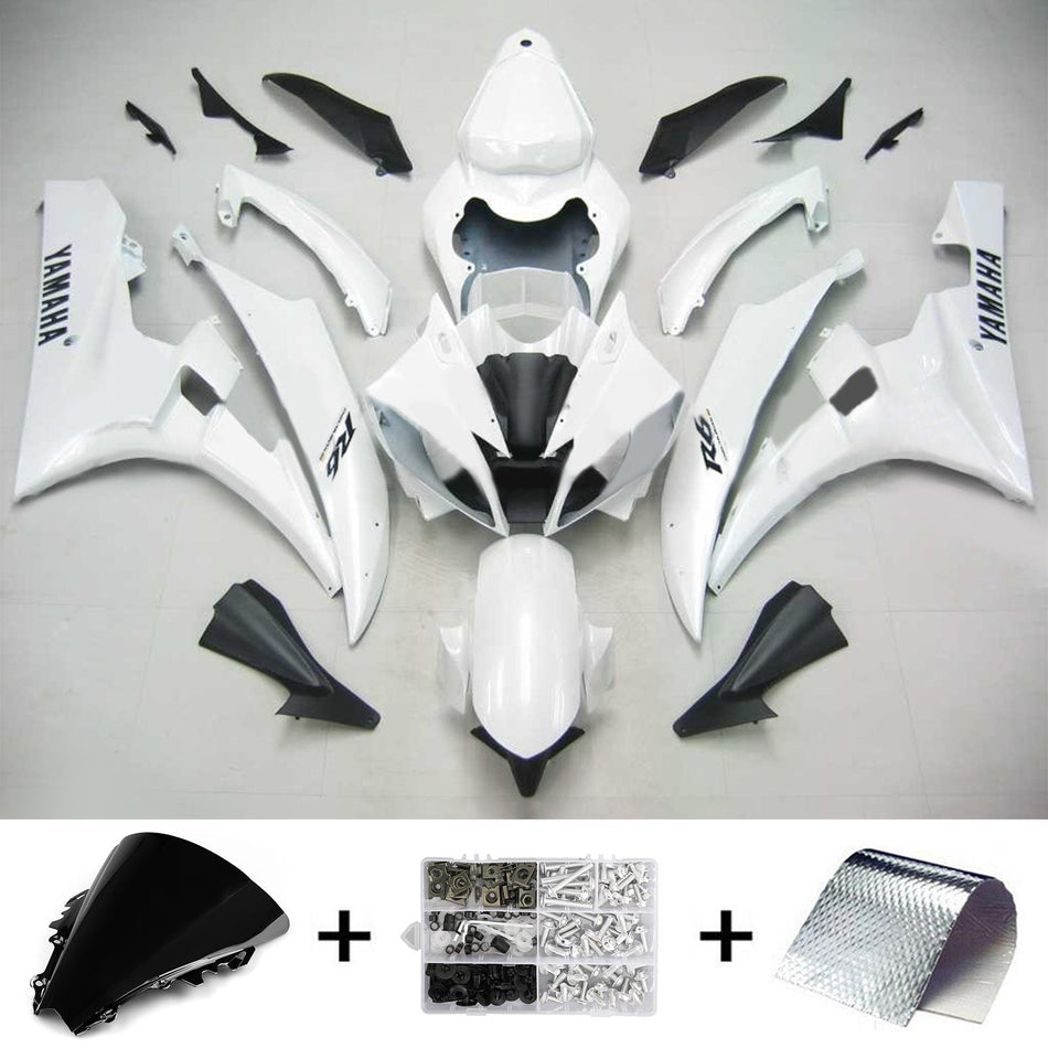 2006-2007 ヤマハ YZF 600 R6 Amotopart インジェクションフェアリングキット ボディワーク プラスチック ABS #110