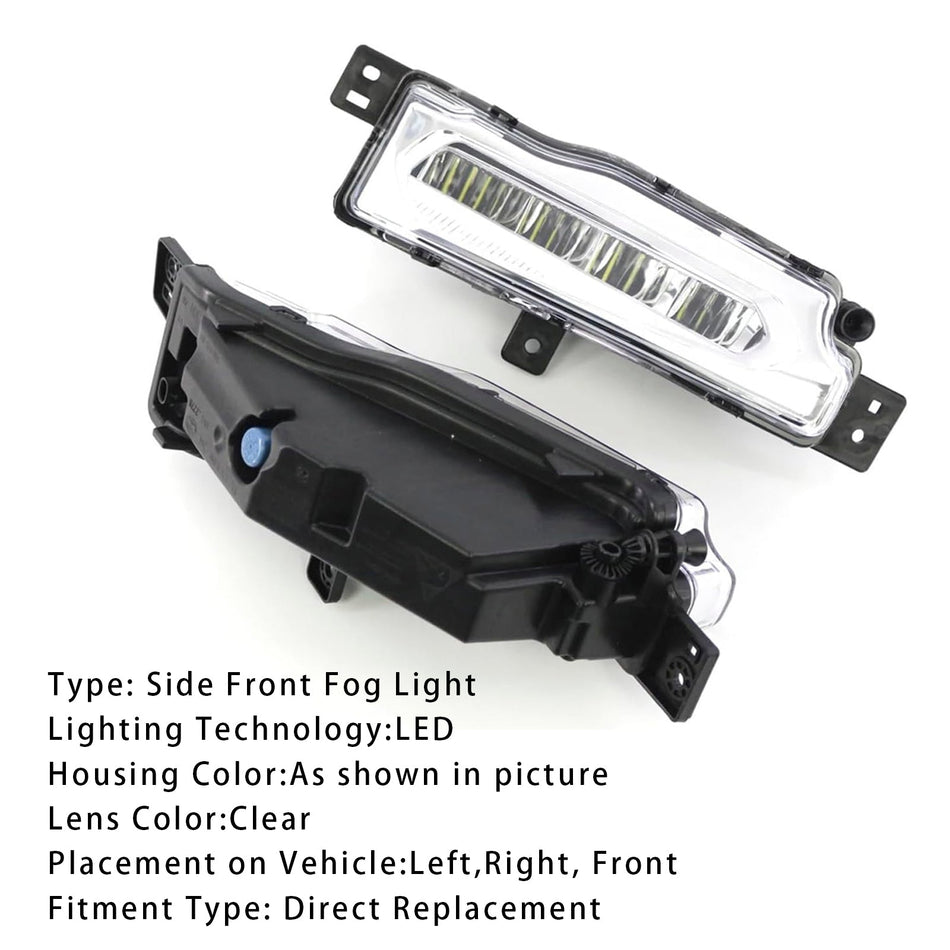 2018-2019 BMW X3 G01 G08 X4 G02 ペア LED フロントバンパー フォグランプ 63177412528
