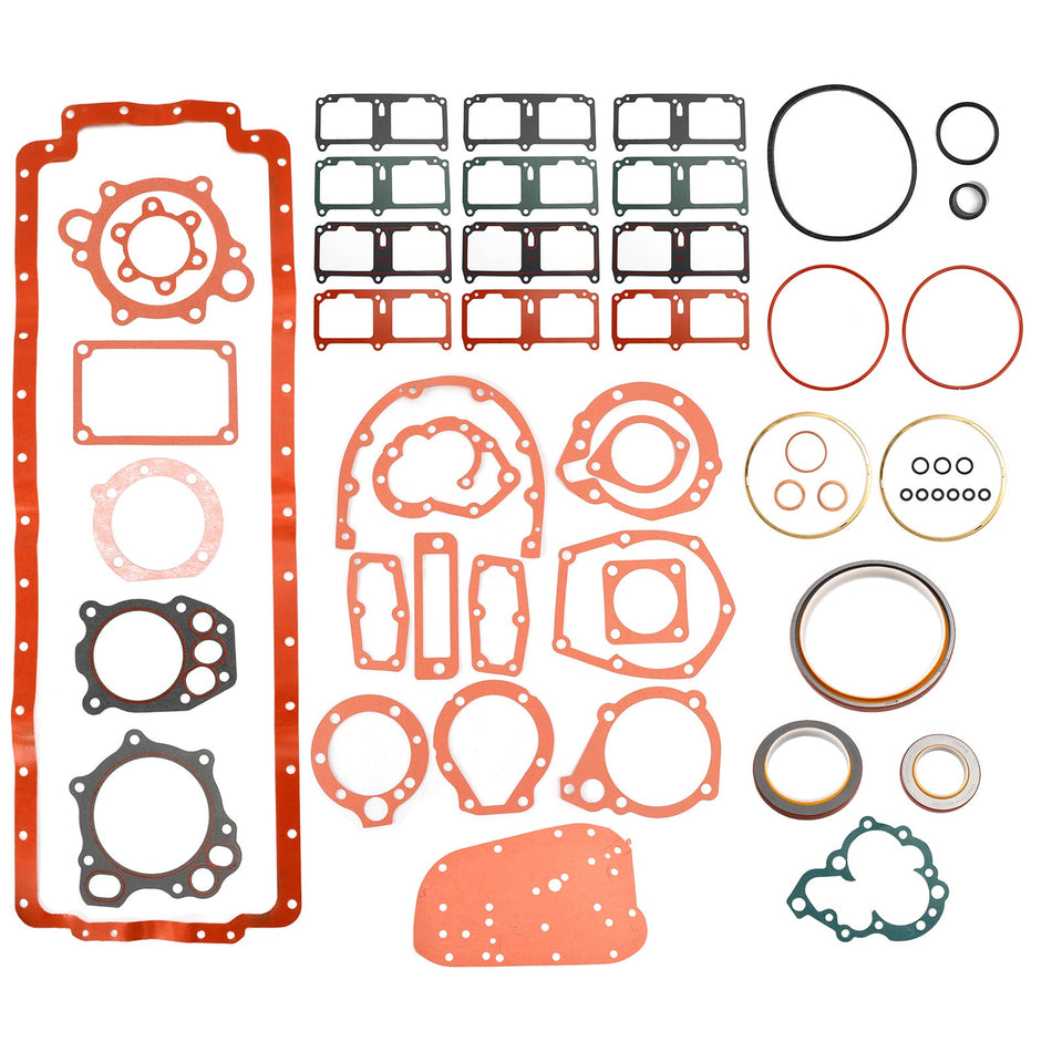 Cummins 855 Big Cam IV STC NT NTC 下部エンジンガスケットセット 3801468 に適合