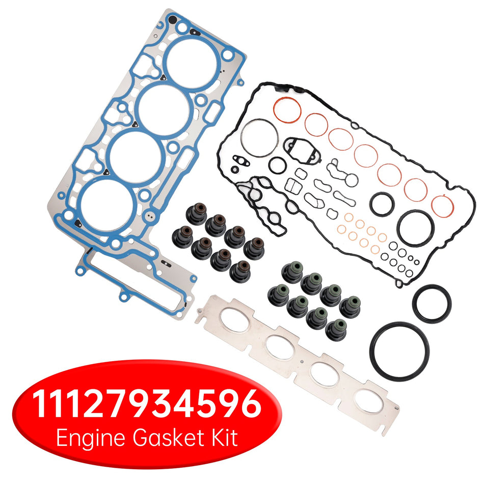 2015-2019年式 ミニ クラブマン S / JCW F54 B46、B48A、B48B エンジン用ガスケットキット 11627617523