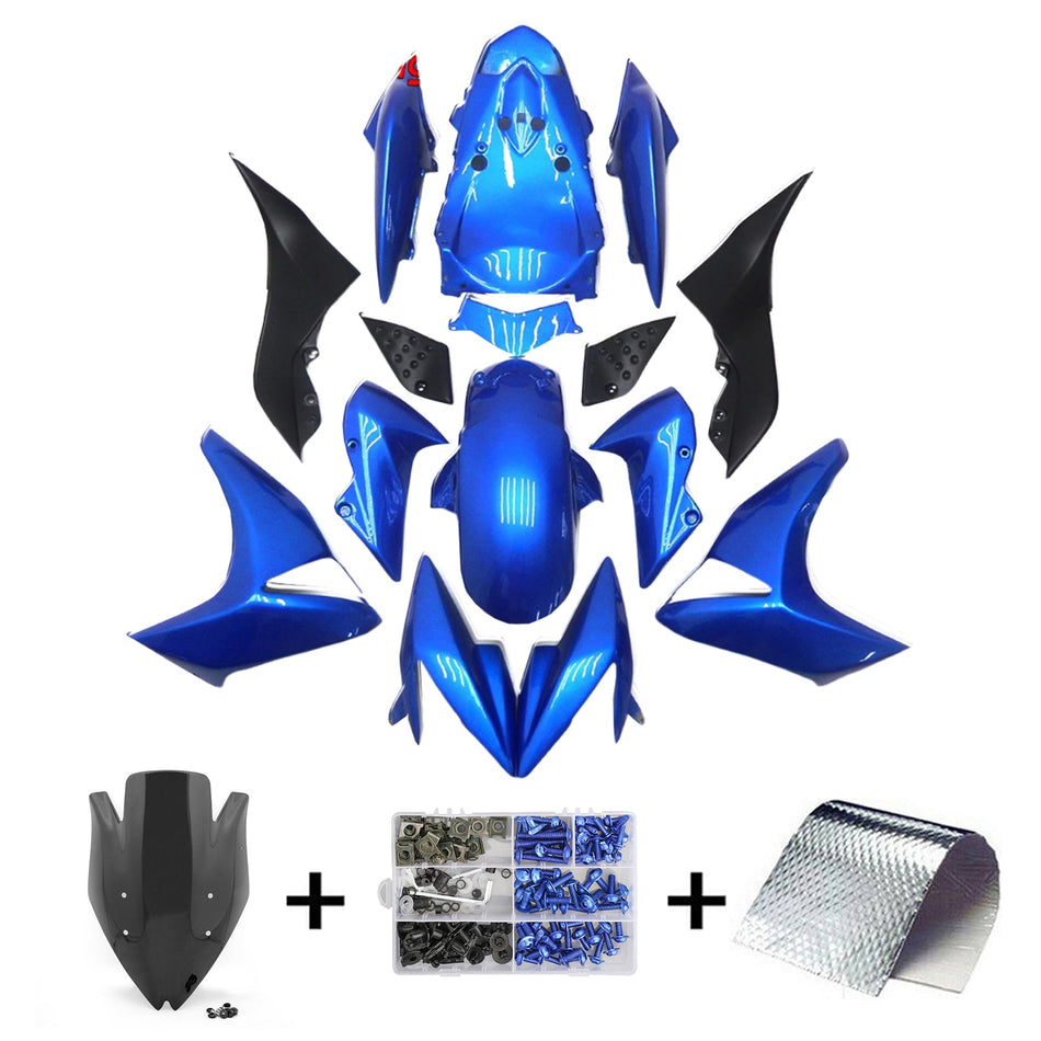 2007-2009 カワサキ Z1000 インジェクションフェアリングキット ボディワーク プラスチック ABS