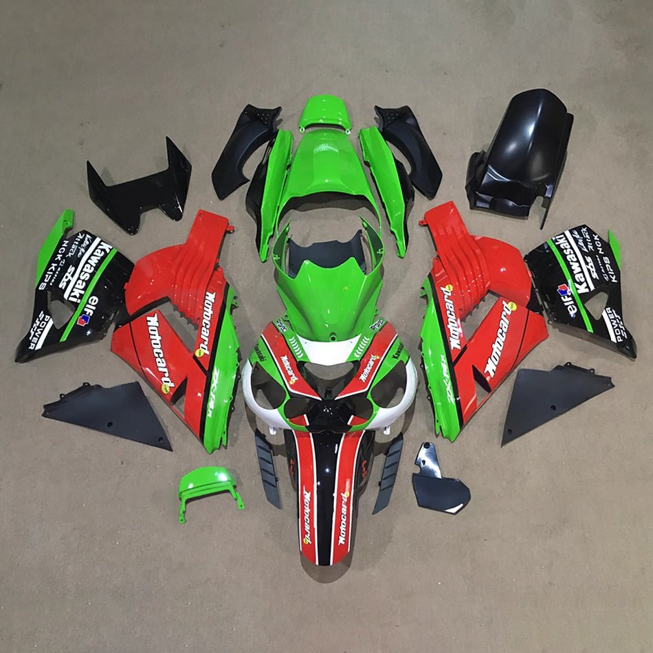 インジェクションフェアリングキット ボディワーク Kawasaki ZX14R ZZR1400 2012-2025 に適合